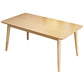 Contemporary Round Dining Table Solid Wood Dinner Table with 4 Legs Clearhalo 'Dining Tables & Seating' 'Dining Tables' 'dining_table' 'furn' 'furn_dining_table' 'Furniture' 'Kitchen & Dining Furniture' 1200x1200_6e7222f1-f1bc-4167-9bf0-5b0385181aa7