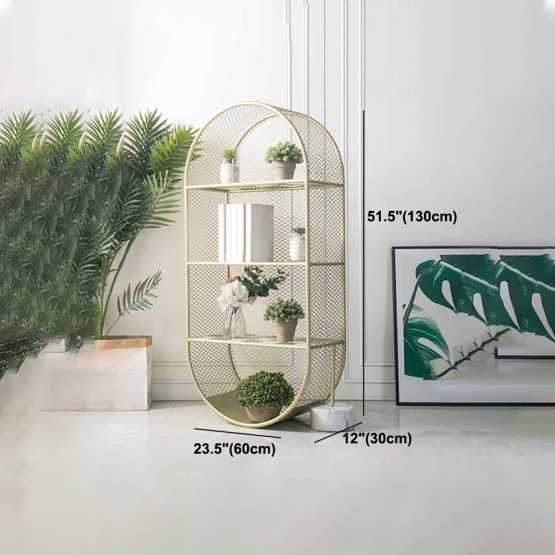 Closed Back Bookcase Glam Style Bookshelf for Office Home and Study Room Clearhalo 'Bookcases' 'furn' 'furn_bookcases' 'Furniture' 'furniture_bookcases' 'Office Furniture' 1200x1200_6e744a5d-625d-49c2-a19e-46c42ab5fb8e