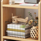 Contemporary Style Bookcase with Casters Bookshelf for Office and Dormitory Clearhalo 'Bookcases' 'furn' 'furn_bookcases' 'Furniture' 'furniture_bookcases' 'kitchen' 'kitchen_bookcases' 'Living Room Furniture' 'Office Furniture' 1200x1200_6e74db5a-915d-424c-9fe1-62b83127c9fa