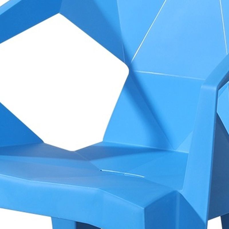 Modern Style Arm Chair Plastic Indoor Stackable Dining Chair Clearhalo 'Dining Chairs' 'Dining Tables & Seating' 'dining_chair' 'furn' 'furn_dining_chair' 'Furniture' 'furniture_dining_chair' 'Kitchen & Dining Furniture' 1200x1200_6e74dc07-a316-4fdb-8706-1ecb3fcc500a