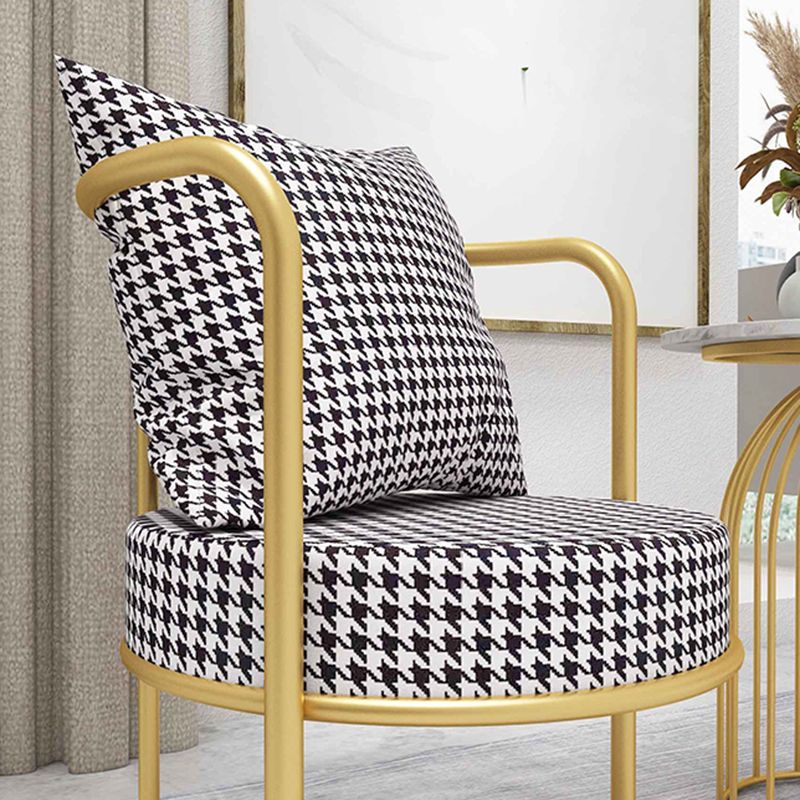 Glam Metal Dining Room Chair Open Back Dining Side Chair for Restaurant Use Clearhalo 'Dining Chairs' 'Dining Tables & Seating' 'dining_chair' 'furn' 'furn_dining_chair' 'Furniture' 'Kitchen & Dining Furniture' 1200x1200_6e752c61-fa61-4f63-9a04-541a39b09be4