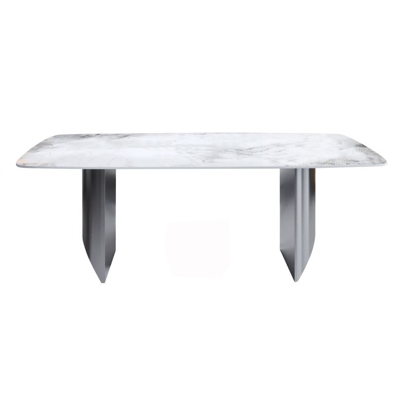 Set da pranzo in pietra sinterizzato rettangolare set da pranzo per cucina il set da pranzo per cucina