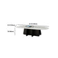 Glam Style Oval Coffee Table with Marble Top and Iron Base in Black Clearhalo 'Coffee & Accent Tables' 'Coffee Tables' 'coffee_tables' 'furn' 'furn_coffee_tables' 'Furniture' 'Living Room Furniture' 1200x1200_6e7ce5fb-0cf1-4e73-8bd1-74c4e5ee7698