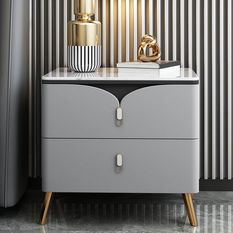 Schubladen Speicherakzent Tisch Nachttisch Antike Finish Nachttisch