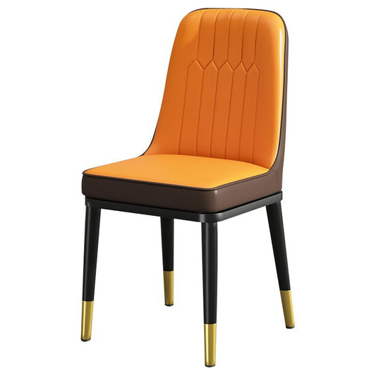 Moderne metalen stoel Parsons Keukenstoel voor eetkamer