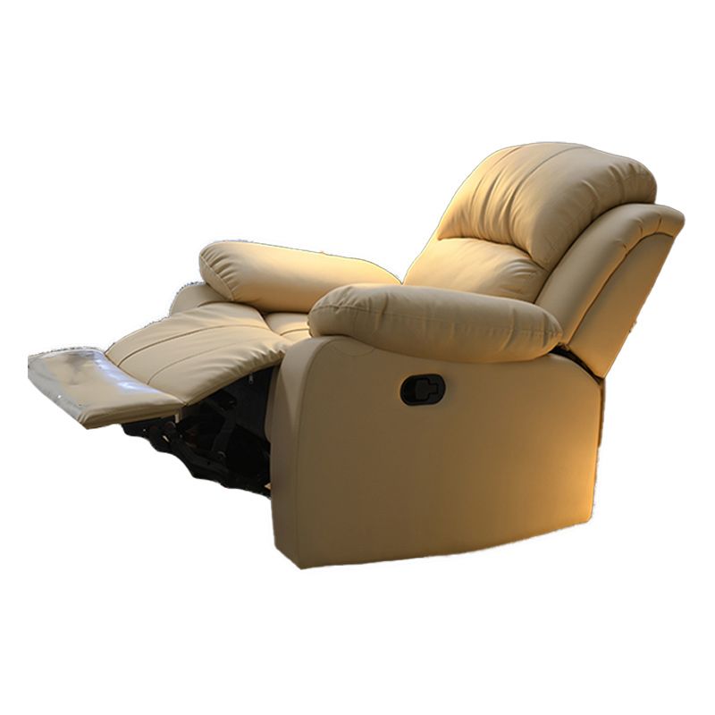 Contemporary Home Theater Recliner Metal Solid Color Indoor No Motion Reclining Clearhalo 'Chairs & Seating' 'furn' 'furn_recliners' 'Furniture' 'Living Room Furniture' 'Recliners' 1200x1200_6e81d640-9005-41a3-8748-6ff0be716b9c