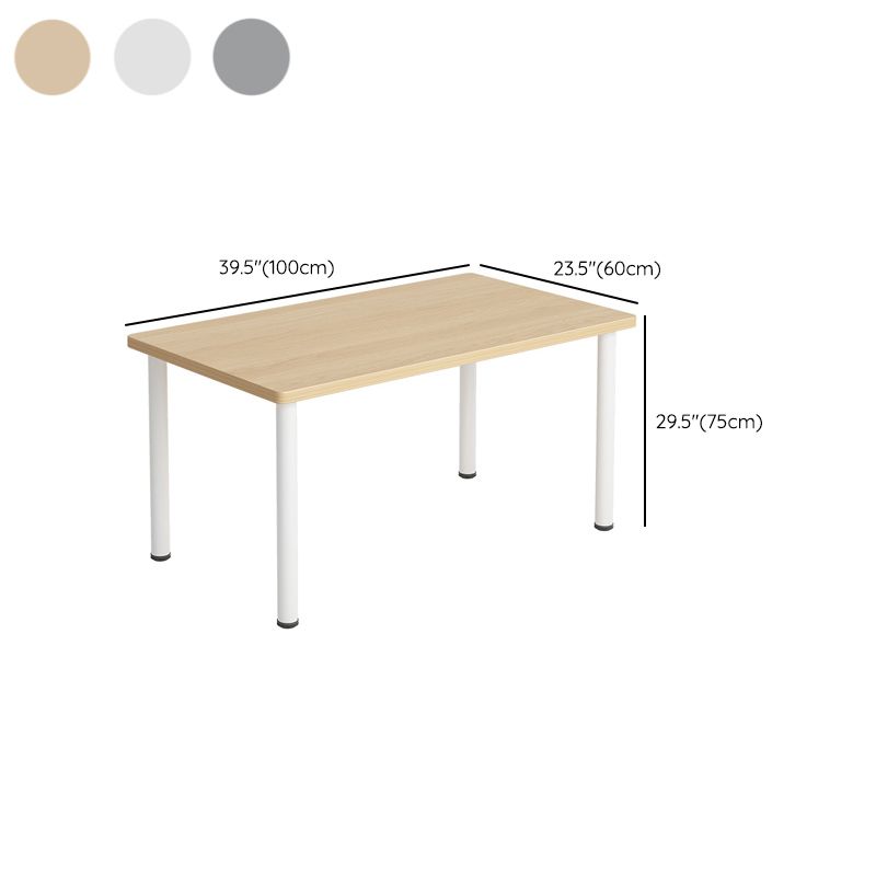 Modern 1/4/5 Pieces Dining Room Table Rectangle Wood Furniture for Home