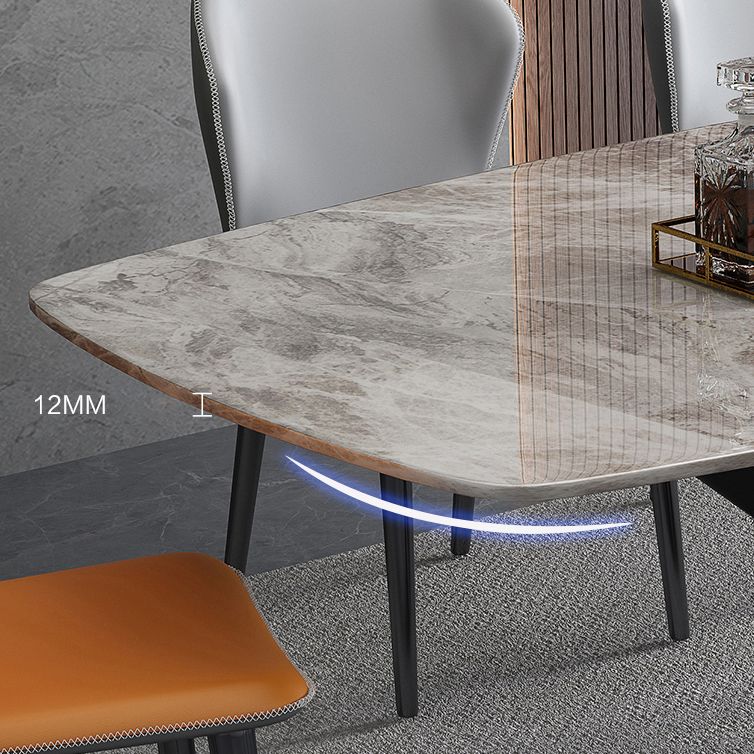 Minimalist Sintered Stone Top Standard Dining Table Rectangle Dining Table for Kitchen Clearhalo ' dining_table' 'Dining Tables & Seating' 'Dining Tables' 'furn' 'furn_dining_table' 'Furniture' 'furniture_dining_table' 'Kitchen & Dining Furniture' 'kitchen&dining_furn' 'kitchen' 'kitchen_dining_table' 1200x1200_6e869e21-354f-48a6-a17a-a4d5f93939ca