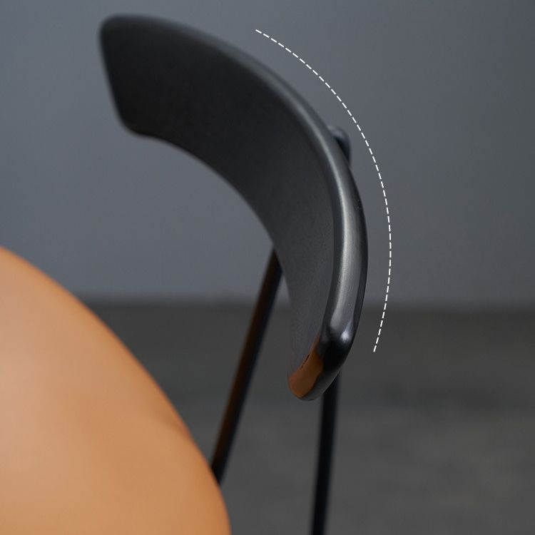 31.50" Industrial Bar and Counter Stool Low Back Stool with 4 Legs in Black Clearhalo 'Bar Furniture' 'Bar Stools' 'bar_stools' 'furn' 'furn_bar_stools' 'furniture_bar_stools' 'Kitchen & Dining Furniture' 'kitchen&dining_furn' 'kitchen' 'kitchen_furn' Furniture' 1200x1200_6e87dae4-8b79-4e62-a6f6-895af579693c