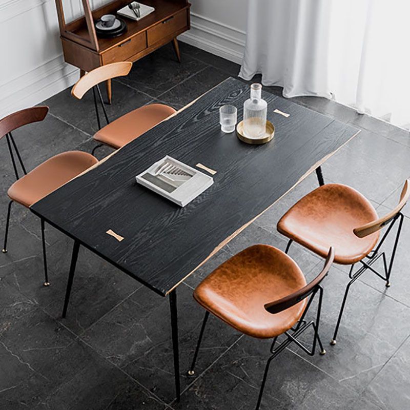 Industrial Metal Dining Side Chair Open Back Dining Armless Chair for Restaurant Clearhalo ' kitchen&dining_furn' 'Dining Chairs' 'Dining Tables & Seating' 'dining_chair' 'furn' 'furn_dining_chair' 'Furniture' 'furniture_dining_chair' 'Kitchen & Dining Furniture' 'kitchen' 1200x1200_6e8880fc-d8b8-4c4f-afe9-928287160309