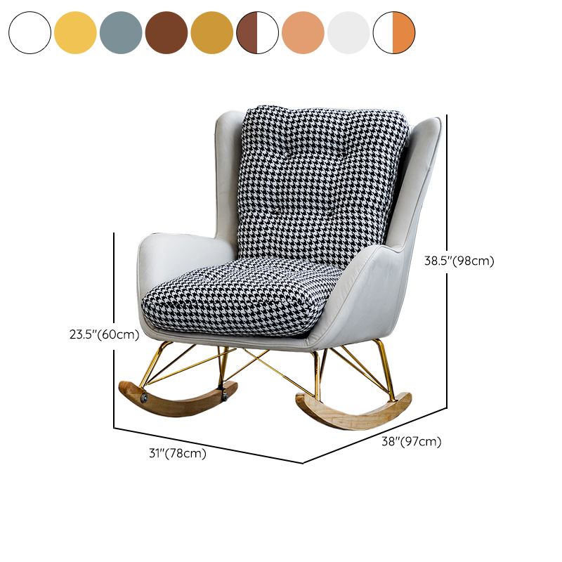 Salon léger luxe chaise de canapé paresseux loisir chaise à bascule maison à la maison