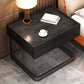 Drawers Included Night Table Glam Wood Nightstand with 1 Drawer