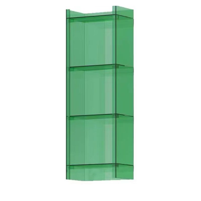 Acrylic Bookcase Scandinavian Style Closed Back Bookshelf for Office and Home Clearhalo 'Bookcases' 'furn' 'furn_bookcases' 'Furniture' 'furniture_bookcases' 'kitchen' 'kitchen_bookcases' 'Living Room Furniture' 'Office Furniture' 1200x1200_6e907743-d34c-4892-8085-558c3a924257