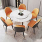 1/4/7 Pcs Metal Modern Dining Room Set with Round Table Dining Set Clearhalo 'Dining Room Sets' 'Dining Tables & Seating' 'dining_room_set' 'furn' 'furn_dining_room_set' 'Furniture' 'furniture_dining_room_set' 'Kitchen & Dining Furniture' 'kitchen&dining_furn' 'kitchen' 1200x1200_6e940da6-1767-4dc2-8085-8c158d17cbe1