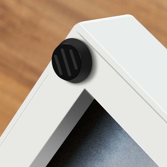 13.78 "W Bibs de bibliothèque contemporain bibliothèque invisible pour la maison de bureau