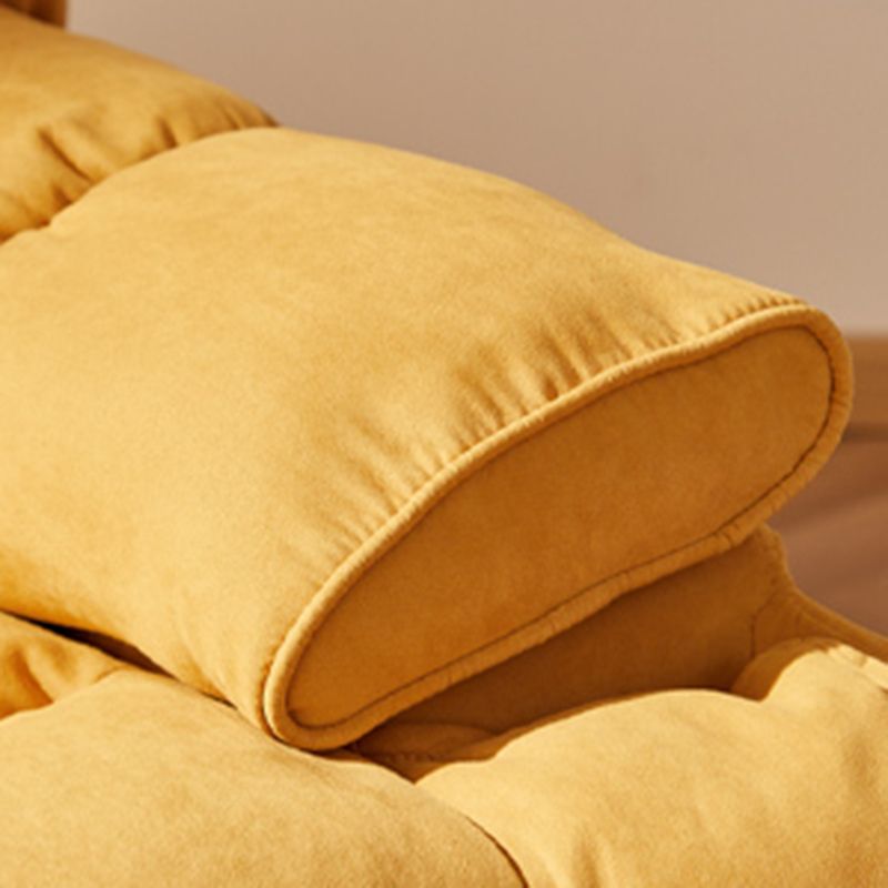 Microsuede Recliner Single Manual Reclining Chair with Swivel Glider Base Clearhalo 'Chairs & Seating' 'furn' 'furn_recliners' 'Furniture' 'Living Room Furniture' 'Recliners' 1200x1200_6e98997d-28b8-4fae-b012-f439498d2457