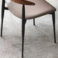 Metal Industrial Side Chair with Black Legs Metallic Finish Indoor Dining Chair