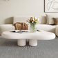Artificial Wood Coffee or End Table Contemporary 4 Legs Coffee Table in Beige Clearhalo 'Coffee & Accent Tables' 'Coffee Tables' 'coffee_tables' 'furn' 'furn_coffee_tables' 'Furniture' 'Living Room Furniture' 1200x1200_6ea5ee73-948c-46b8-8ef2-a16a1773166b