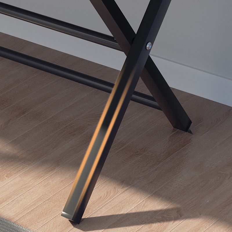 Modern Folding Writing Desk Trestle Base Dormitory Office Desk Clearhalo 'furn' 'furn_office_desk' 'Furniture' 'Office Desks' 'Office Furniture' 'office_desk' 1200x1200_6ea6395a-fd2a-4b86-a7a4-08306d478718