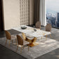 Glam 1/3/4/5/7 Pieces Dining Set Sintered Stone Dining Table Set Clearhalo 'Dining Room Sets' 'Dining Tables & Seating' 'dining_room_set' 'furn' 'furn_dining_room_set' 'Furniture' 'furniture_dining_room_set' 'Kitchen & Dining Furniture' 1200x1200_6eabb2f4-bcf1-45e1-be80-d5e3a0d2a253