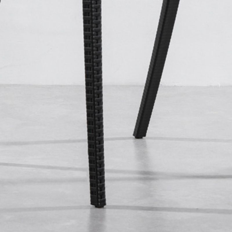 Eigentijdse open rug eetkamerstoel plastic stapelbare eetgelegenheden stoel