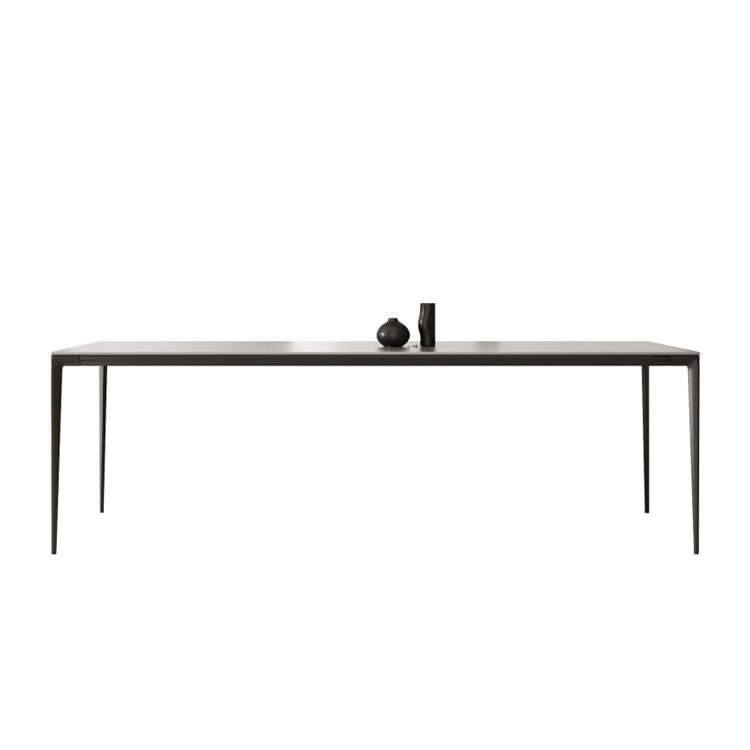 Designer Style 1/2/4/5 Pieces Dining Set Sintered Stone Dining Table with Leather Chairs Clearhalo 'Dining Room Sets' 'Dining Tables & Seating' 'dining_room_set' 'furn' 'furn_dining_room_set' 'Furniture' 'furniture_dining_room_set' 'Kitchen & Dining Furniture' 1200x1200_6eb77058-39fb-45ce-acbc-2a439cb1772c