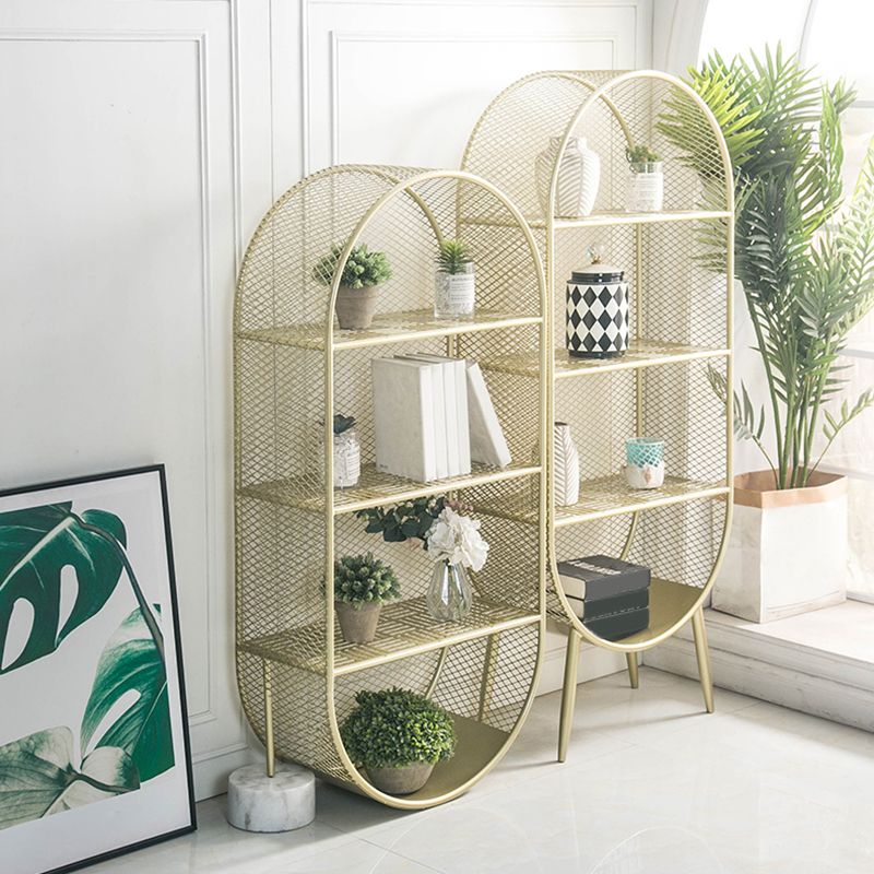 Glam Style Bookshelf Closed Back Bookcase forStudy Room Home Office Clearhalo 'Bookcases' 'furn' 'furn_bookcases' 'Furniture' 'furniture_bookcases' 'Office Furniture' 1200x1200_6eb8b581-9d3c-4f27-b197-2b156e2fdc00