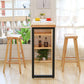 Solid Wood Bar Dining Table Industrial Bar Table with Sled Base Clearhalo 'Bar Furniture' 'Bar Tables' 'bar_tables' 'Furniture' 'furniture_bar_tables' 'Kitchen & Dining Furniture' 1200x1200_6eb8e8cf-2e77-4d91-8a78-0f804e4014f7