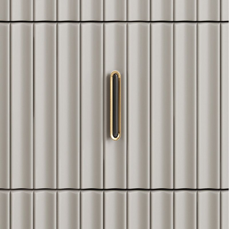 Commode coffre de rangement en bois moderne commode horizontale pour chambre à coucher