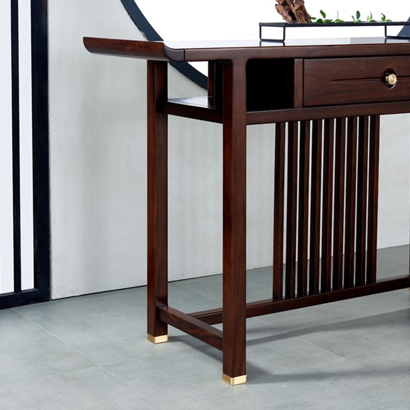 Tavolo della console contemporanea a forma di rettangolo