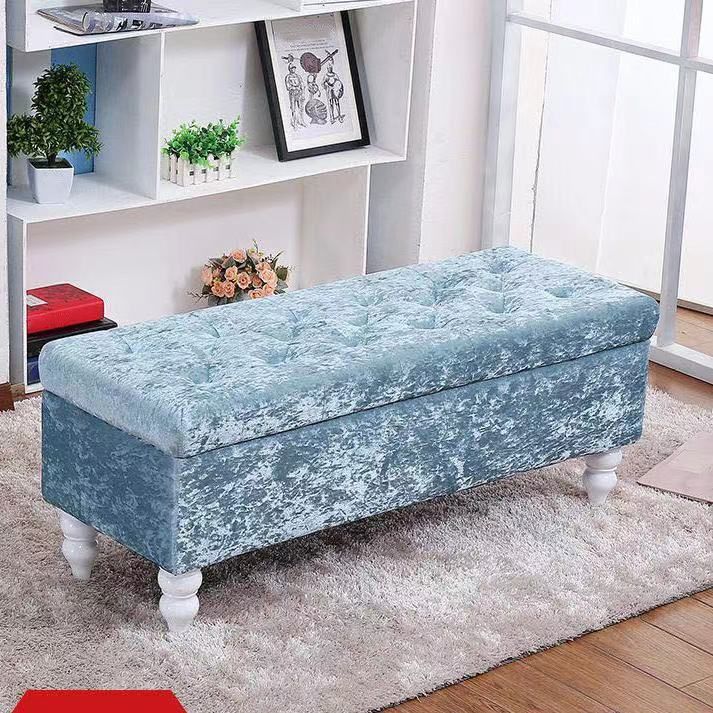 16.9 "Wソリッドウッドシートベンチミッドセンチュリーモダンクッションベンチ