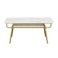 Traditional Luxury Dining Table Rectangle 4 Legs Dining Table with Gold Frame Clearhalo 'Dining Tables & Seating' 'Dining Tables' 'dining_table' 'furn' 'furn_dining_table' 'Furniture' 'furniture_dining_table' 'Kitchen & Dining Furniture' 'kitchen' 'kitchen_dining_table' 1200x1200_6ebe322e-bf74-4ca9-8577-8ea1df162810