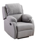 Fauteuil inclinable de couleur de couleur unie en métal inclinable standard avec pied indépendant