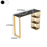 グラム1/2/3/5ピースバーテーブルセット長方形のストーンバーテーブルが高いスツールと