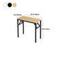 Foldable Writing Desk Contemporary Style Rectangular Dormitory Bedroom Desk Clearhalo 'Furniture' 'furniture_office_desk' 'Office Desks' 'Office Furniture' 'office_desk' 1200x1200_6ec24b26-f56d-4230-acf8-0e62d0fcfe10