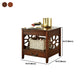 Modern Square Double Tier End Table Solid Wood 4 Legs End Table Clearhalo 'Coffee & Accent Tables' 'End & Side Tables' 'end_side_tables' 'furn' 'furn_end_side_tables' 'Furniture' 'Living Room Furniture' 1200x1200_6ec72e78-d7ed-4c7b-890b-a75df5b5ad27
