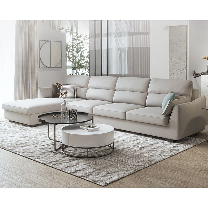 Modern Faux leather Sectional Sofa Cushion Back Square Arm Sectional for Living Room Clearhalo 'furn' 'furn_sectionals' 'Furniture' 'furniture_sectionals' 'Living Room Furniture' 'Sectionals' 1200x1200_6ecc0f86-ab7b-4e71-b8e2-b13aa07c3c72