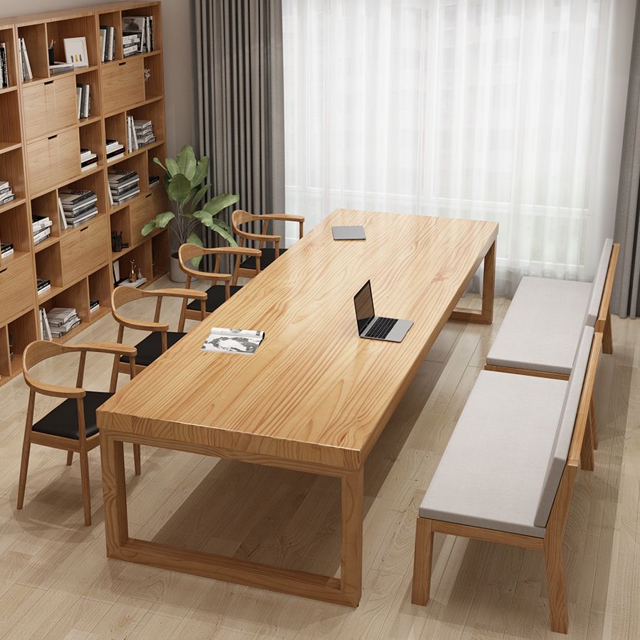 MODERNA RITCHIO RETTANGOLARE DI RITTAGLIO DEI LEGNO STRA SCANDO DI UFFICIO PER CASA