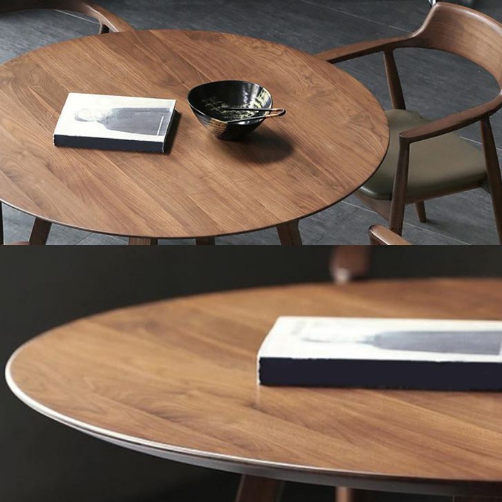 Round Pine Solid Wood Table Modern Dining Table with Double Pedestal for Restaurant Clearhalo ' dining_table' 'Dining Tables & Seating' 'Dining Tables' 'furn' 'furn_dining_table' 'Furniture' 'furniture_dining_table' 'Kitchen & Dining Furniture' 'kitchen&dining_furn' 'kitchen' 'kitchen_dining_table' 1200x1200_6ed2e018-26c3-4d42-b84a-51dd1ec67179