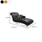 Glam Genuine Leather Chaise Lounge Living Room Chaise with One Armed Clearhalo 'Chairs & Seating' 'Chaise Lounge' 'chaise_lounge' 'furn' 'furn_chaise_lounge' 'Furniture' 'Living Room Furniture' 1200x1200_6ed6abdd-a0a2-4c93-a483-e3edfdde0cce