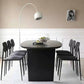 Oval Double Pedestal Modern Dining Table Black Fixed Table with Solid Wood Clearhalo ' dining_table' 'Dining Tables & Seating' 'Dining Tables' 'furn' 'furn_dining_table' 'Furniture' 'furniture_dining_table' 'Kitchen & Dining Furniture' 'kitchen&dining_furn' 'kitchen' 'kitchen_dining_table' 1200x1200_6ed74ad5-81da-4322-93ef-980eadaa8708