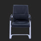 Contemporary PU Computer Chair Faux Leather and Chrome Frame Office Chair Clearhalo 'furn' 'furn_office_chair' 'Furniture' 'Office Chairs' 'Office Furniture' 'office_chair' 1200x1200_6ed78117-6d7d-4554-b6a4-03bee09324e9