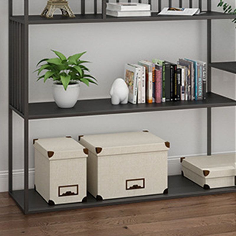 Libreria moderna in metallo etagere libreria a ripiana aperta in brunale-70,8 "h x 11,8" w