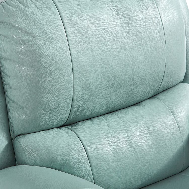 Silla reclinable de bloqueo de la posición de la posición de la posición de estilo de cuero de grano de grano