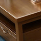 Contemporary with Storage Drawers Rectangular Solid Wood Single Coffee Table