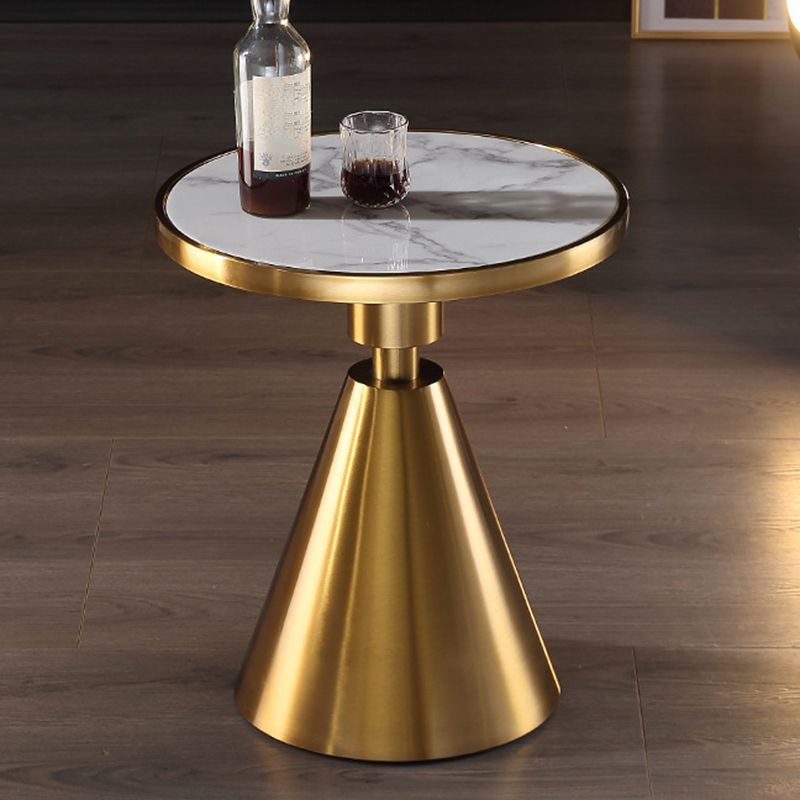 Tavolo da divano in falda in falda in finto glam in falda tavola di divano nero/bianco.