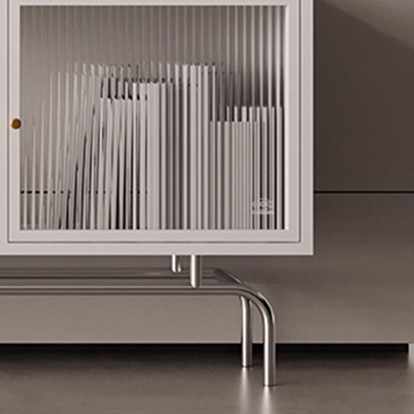 Industrial Home TV Cabinet Metal Enclosed TV Storage with Metal Legs Clearhalo 'furn' 'furn_tv_stands_entertainment_centers' 'Furniture' 'Living Room Furniture' 'TV Stands & Entertainment Centers' 'TV Stands & Media Storage Furniture' 'tv_stands_entertainment_centers' 1200x1200_6ee49d79-0d8b-4cc6-aa9b-9133663c88e1