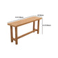 Modern 1/2/6/11 Pieces Bar Table Set Rectangle Bar Table with Wooden High Stools for Home