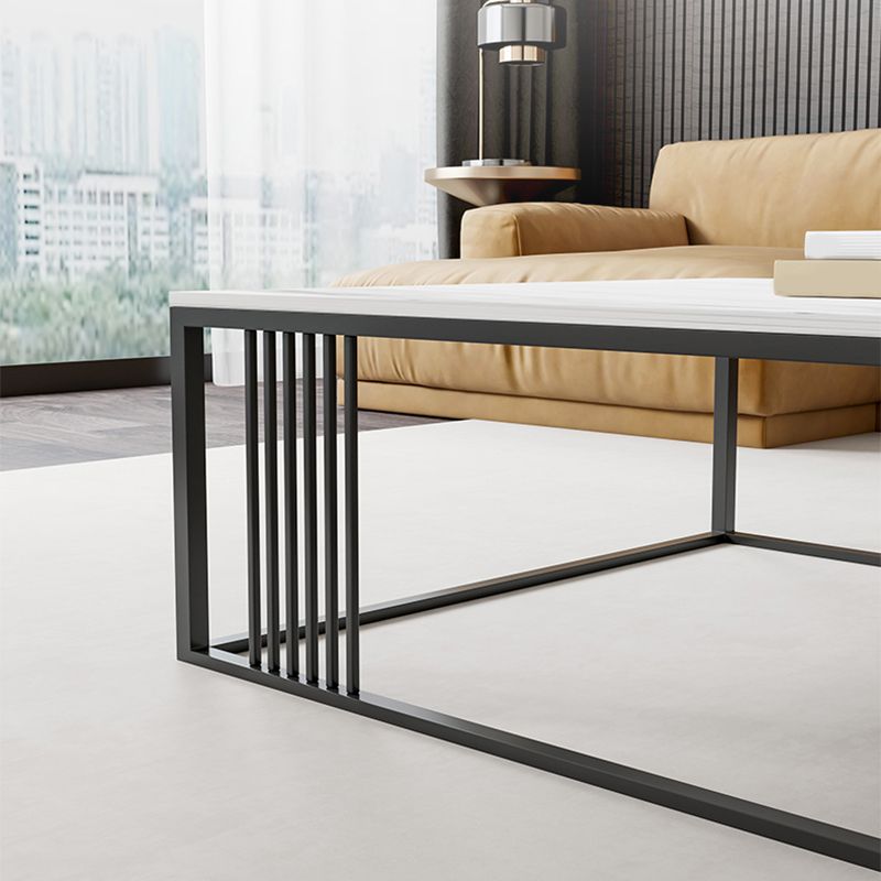 Rechteckiger Couchtisch aus Schiefer, Rahmen 1, Couchtisch für Wohnzimmer