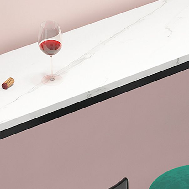 Marble Rectangle Counter Height Dining Table Indoor Footrest Pub Height Dining Table Clearhalo 'Bar Furniture' 'Bar Tables' 'bar_tables' 'furn' 'furn_bar_tables' 'Furniture' 'furniture_bar_tables' 'Kitchen & Dining Furniture' 1200x1200_6eea0436-a135-4da4-8d1b-968f09833343